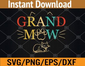 Grand mew svg, dxf,eps,png, Digital Download