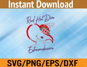 Red hat diva extraordinaire svg, dxf,eps,png, Digital Download