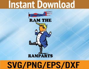 Ram the ramparts svg, dxf,eps,png, Digital Download