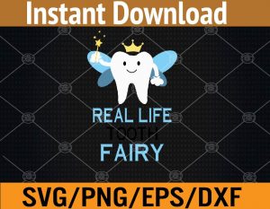 Real life tooth fairy svg, dxf,eps,png, Digital Download