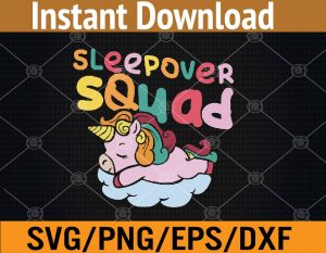 Sleepover sound svg, dxf,eps,png, Digital Download