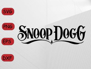 Singer Logo SVG Cutting Files, West Coast Digital Clip Art, Calvin Broadus Portrait SVG, Files for Cricut,Hip Hop, Rap, Cricut.