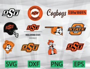 Oklahoma State Cowboys bundle logo, svg, png, eps, dxf, NCAA logo
