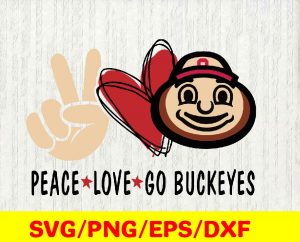 Peace love college teams sports logos #12