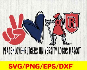 Peace love college teams sports logos #26