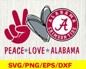Peace love college teams sports logos #1