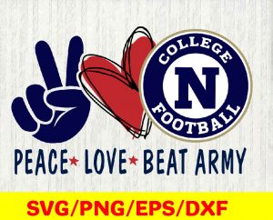 Peace love college teams sports logos #6