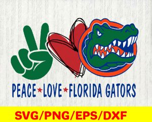 Peace love college teams sports logos #9