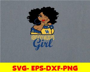 Afro girl college teams sports logos #19