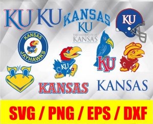 Kansas Jayhawks, Kansas Jayhawks bundle logo, svg, png, eps, dxf, NCAA logo