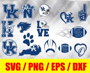 Kentucky Wildcats, Kentucky Wildcats bundle logo, svg, png, eps, dxf, NCAA logo