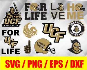 UCF Knights football svg, bundle logo, svg, png, eps, dxf, NCAA logo