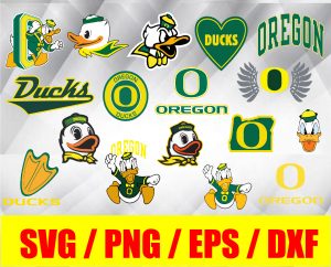 Oregon Ducks, Oregon Ducks bundle logo, svg, png, eps, dxf, NCAA logo
