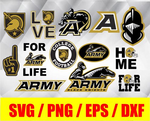 Army Black Kinght Football svg, football svg, sbundle logo, svg, png ...