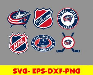 Columbus Blue Jackets logo, bundle logo, svg, png, eps, dxf, Hockey Svg