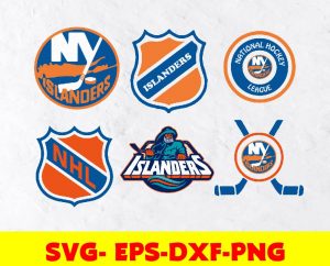 New York Islanders logo, bundle logo, svg, png, eps, dxf, Hockey Svg