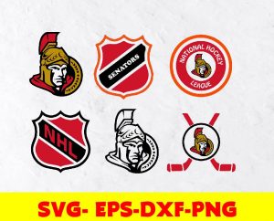 Ottawa Senators logo, bundle logo, svg, png, eps, dxf, Hockey Svg