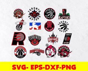 Toronto Raptors logo, bundle logo, svg, png, eps, dxf