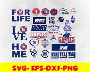 New York Giants logo, bundle logo, svg, png, eps, dxf