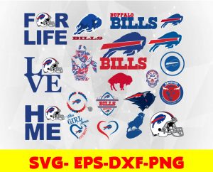 Buffalo Bills logo, bundle logo, svg, png, eps, dxf