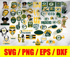 Green bay packers logo, bundle logo, svg, png, eps, dxf 2