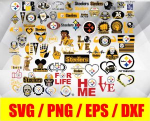 Pittsburgh Steelers2 logo, bundle logo, svg, png, eps, dxf 2