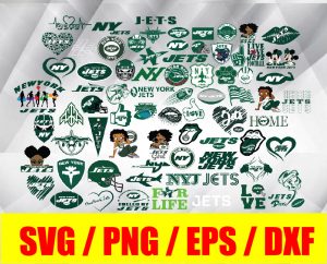 New York Jets logo, bundle logo, svg, png, eps, dxf 2