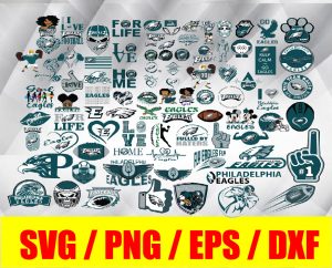 Philadelphia Eagles logo, bundle logo, svg, png, eps, dxf 2