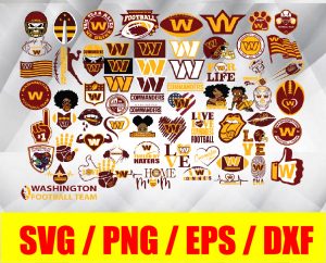Washington Commanders  logo, bundle logo, svg, png, eps, dxf 2