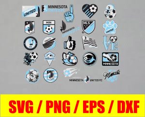 Minnesota United  logo, bundle logo, svg, png, eps, dxf
