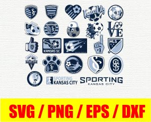 Sporting Kansas City logo, bundle logo, svg, png, eps, dxf