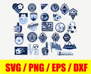 Vancouver Whitecaps FC  logo, bundle logo, svg, png, eps, dxf