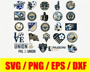 Philadelphia Union  logo, bundle logo, svg, png, eps, dxf