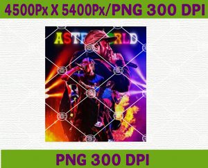Astroworld – Travis Scott Psychedelic Rap PNG 300ppi, PNG, 4500*5400 pixel