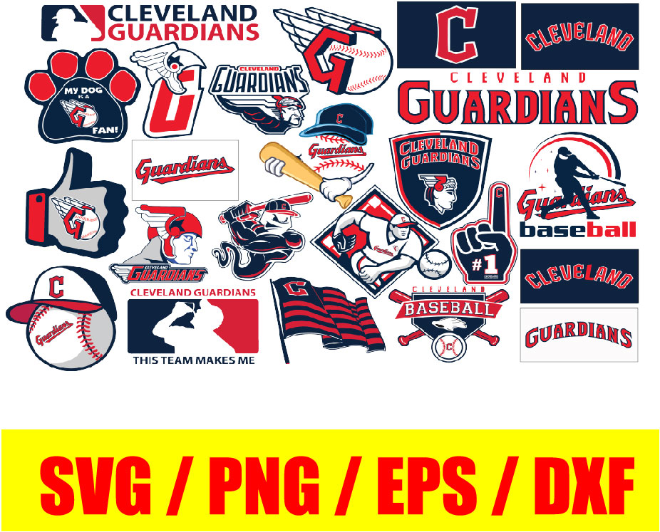 Cleveland Guardians bundle logo, svg, png, eps, dxf 2 – HUNGRYPNG.COM