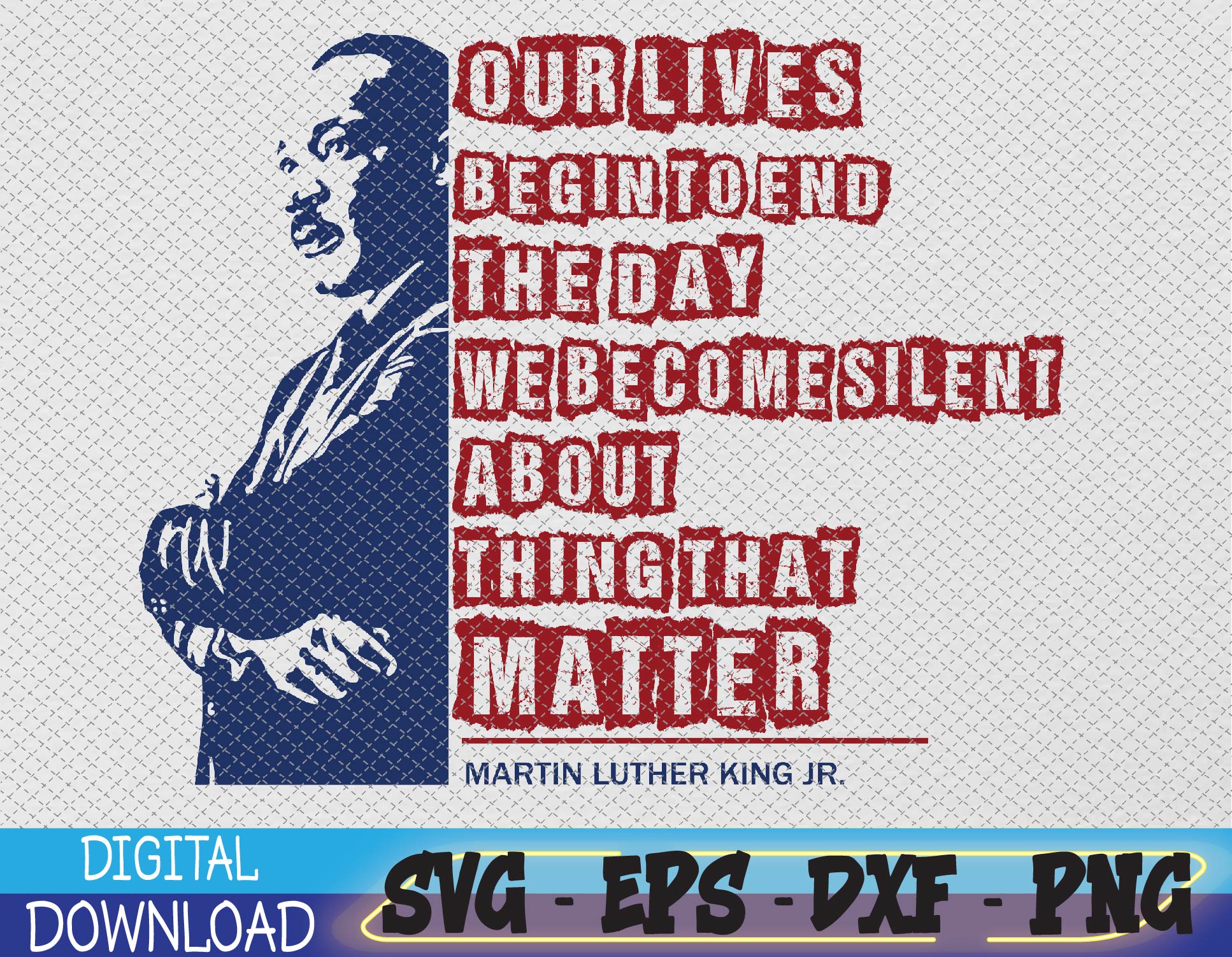 Martin luther king svg, martin luther king Svg, Eps, Png, Dxf, Digital ...