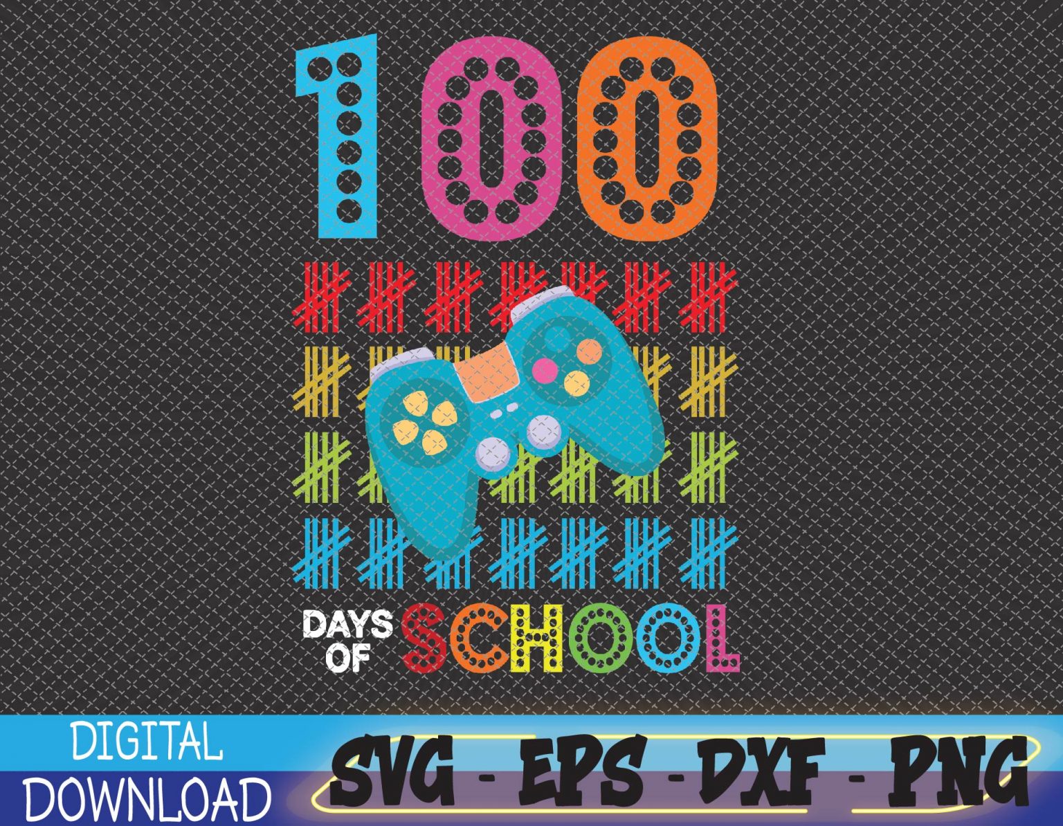 100-days-of-school-100th-day-of-school-svg-eps-png-dxf-digital
