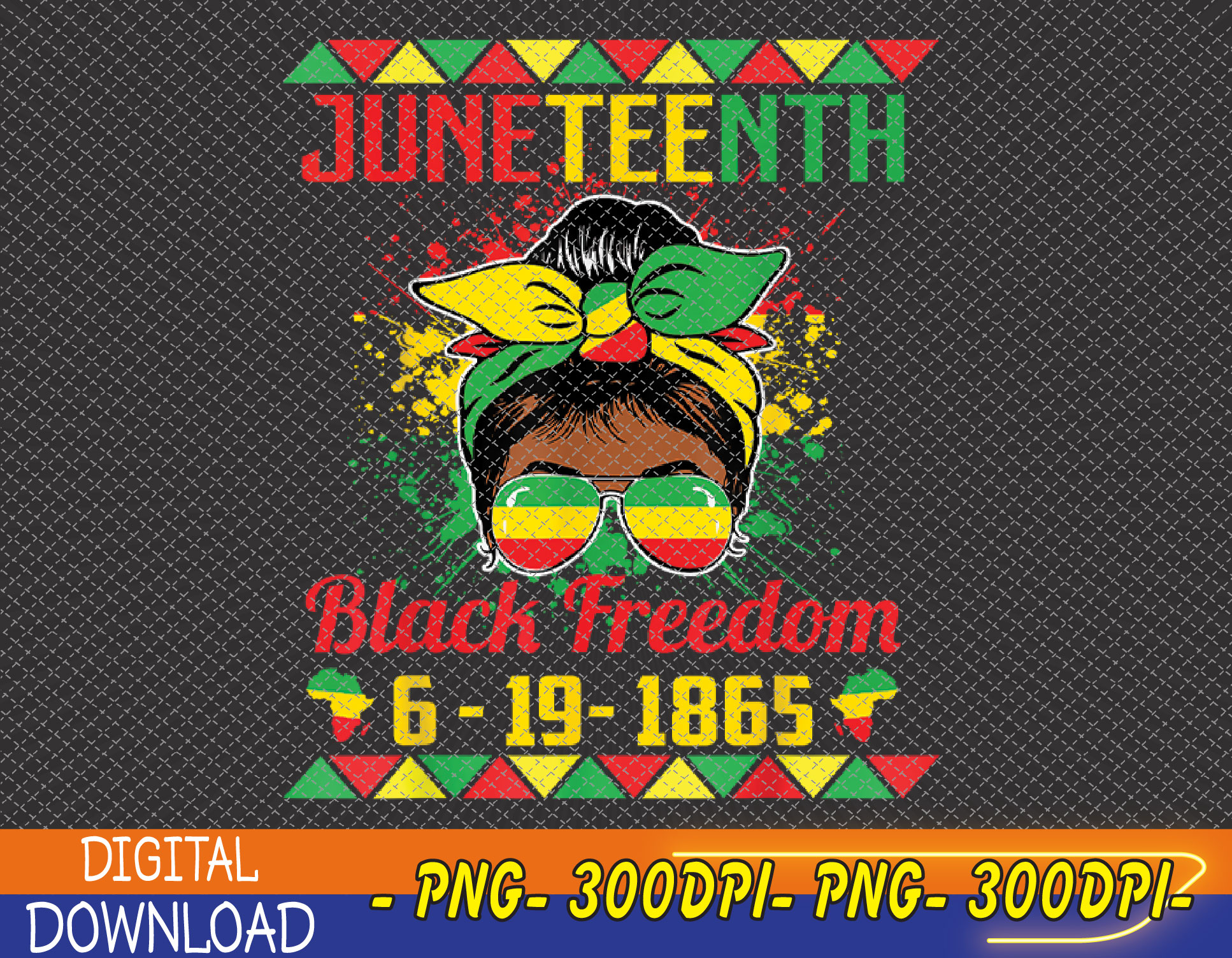 Juneteenth 1865 Black History African American Freedom Svg, Eps, Png ...
