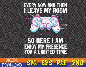 Funny Gamer Art For Men Women Gaming Gamer Svg, Eps, Png, Dxf, Digital Download